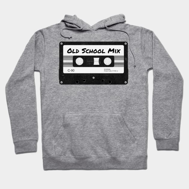 Old School Mix Tape Hoodie by musicgeniusart